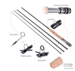 Set Complet Canne à Mouche........livraison OFFERTE -Daiwaori Magasin 00005 Set complet canne a mouche.livraison OFFERTE