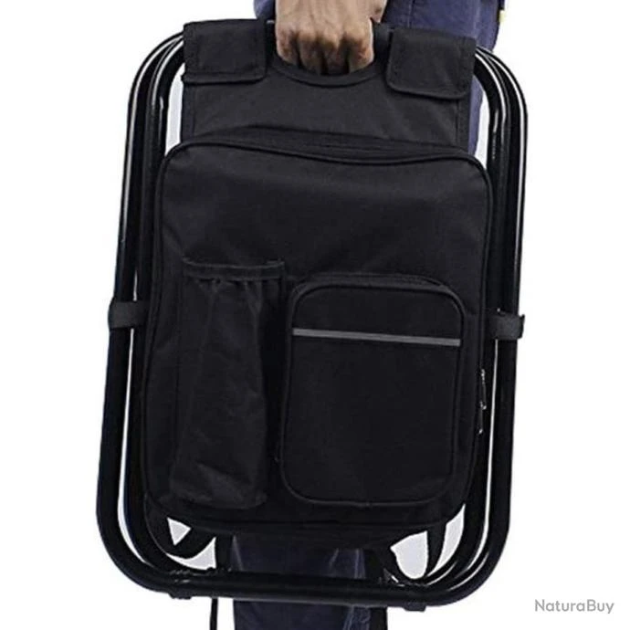 Tabouret Sac à Dos 3 En 1 Isotherme Pour Camping Randonnée Pêche Festival Plage 7 Tabouret Sac à Dos 3 En 1 Isotherme Pour Camping Randonnée Pêche Festival Plage – Image 5