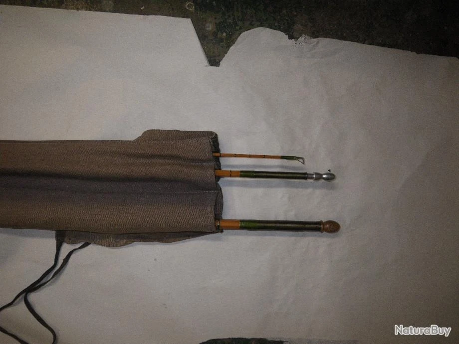 Canne Mouche Bambou Refendu "wet Fly 11.6' Langholm" 3 Brins 7 Canne Mouche Bambou Refendu "wet Fly 11.6' Langholm" 3 Brins – Image 5