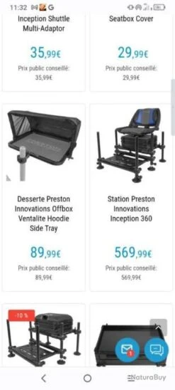 Deux Station De Pêche, Complet Avec Tout Les équipements,marque Preston Et Rive Le Tout Me 2000 -Daiwaori Magasin 00006 Deux Station de peche complet avec tout les equipements marque Preston et rive le tout me 2000