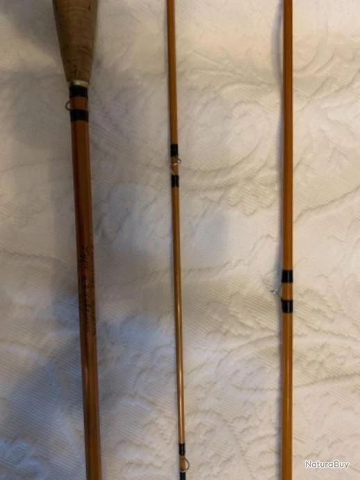 Exceptionnelle Canne A Mouche 3 Brins Walther Brunner Austria H.R. Hebeisen 5-6 De Fevrier 1983 7 Exceptionnelle Canne A Mouche 3 Brins Walther Brunner Austria H.R. Hebeisen 5-6 De Fevrier 1983 – Image 5
