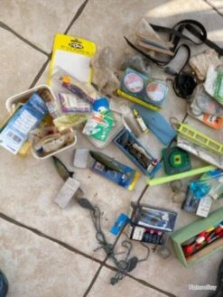 Lot Accessoires De Pêche Environ 12 Kilos -Daiwaori Magasin 00009 Lot accessoires de peche environ 12 kilos