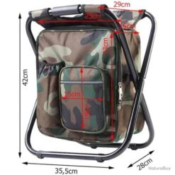 Tabouret Sac à Dos 3 En 1 Isotherme Pour Camping Randonnée Pêche Festival Plage 21 Tabouret Sac à Dos 3 En 1 Isotherme Pour Camping Randonnée Pêche Festival Plage -Daiwaori Magasin 00009 Tabouret Sac a Dos 3 en 1 Isotherme pour Camping Randonnee Peche Festival Plage