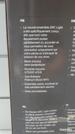 5112 CANNE PECHE A LA MOUCHE GREYS CRC LIGHT COMBO KIT NEUF -Daiwaori Magasin 00010 5112 CANNE PECHE LA MOUCHE GREYS CRC LIGHT COMBO KIT NEUF