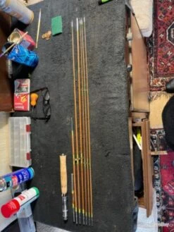 OCEAN Canne Mouche Bambou Revendu Transformable En Lancé -Daiwaori Magasin 00010 Canne mouche bambou revendu Transformable en lance