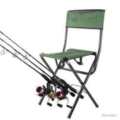 Siège Chaise De Pêche Pliante Avec Porte-Cannes à Pêche Porte-Gaules Intégré Taille Adulte -Daiwaori Magasin 00011 Siege Chaise de Peche Pliante avec Porte Cannes a Peche Porte Gaules Integre
