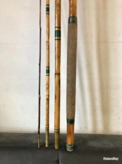 1 Canne En Bambou Clair 4,50 M. Emmanchement . Peche Ancien Collection .Occasion. -Daiwaori Magasin 00045 1 canne en bambou clair 4 50 m. emmanchement . peche au coup .Occasion. Collection