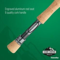 Canne à Mouche Shakespeare Cedar Canyon Summit - 2.44 M / 4wt / RHW -Daiwaori Magasin 00047 Canne a mouche Shakespeare Cedar Canyon Summit 2.44 m 4wt RHW