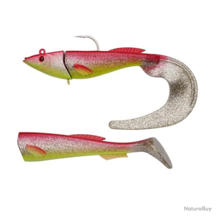 Berkley Leurres Souples Berklet PowerBait - Power Herring - Red Chartreuse / 18 Cm 3 Berkley Leurres Souples Berklet PowerBait - Power Herring - Red Chartreuse / 18 Cm